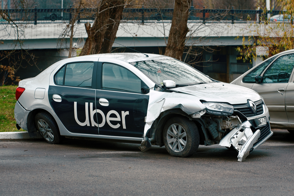 accident while driving uber