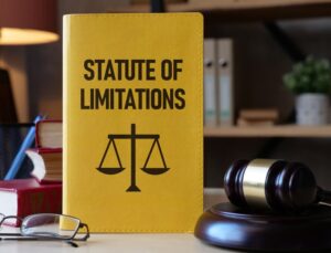 The statute of limitations (SOL) is explained using text.